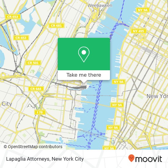 Lapaglia Attorneys, 80 River St map