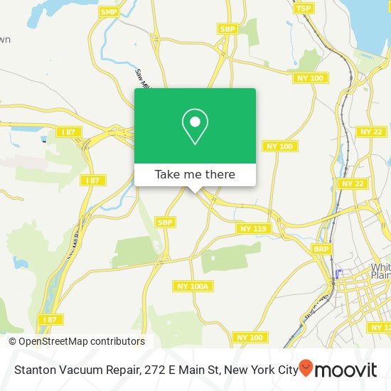 Mapa de Stanton Vacuum Repair, 272 E Main St