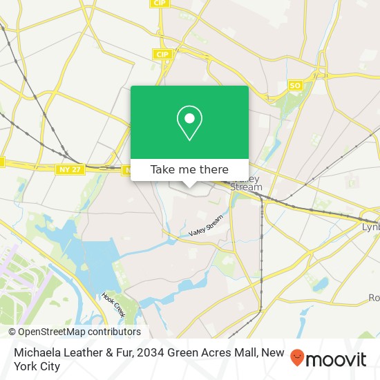 Michaela Leather & Fur, 2034 Green Acres Mall map