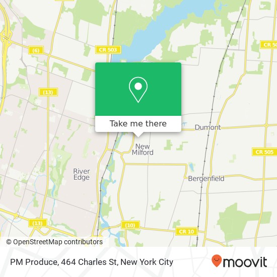 PM Produce, 464 Charles St map