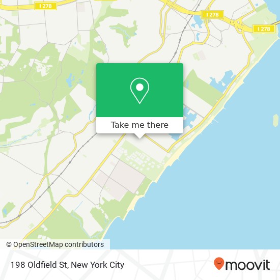 198 Oldfield St, Staten Island, NY 10306 map