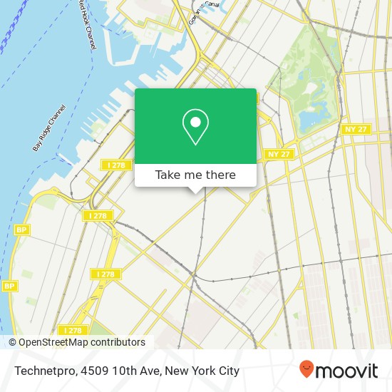 Technetpro, 4509 10th Ave map