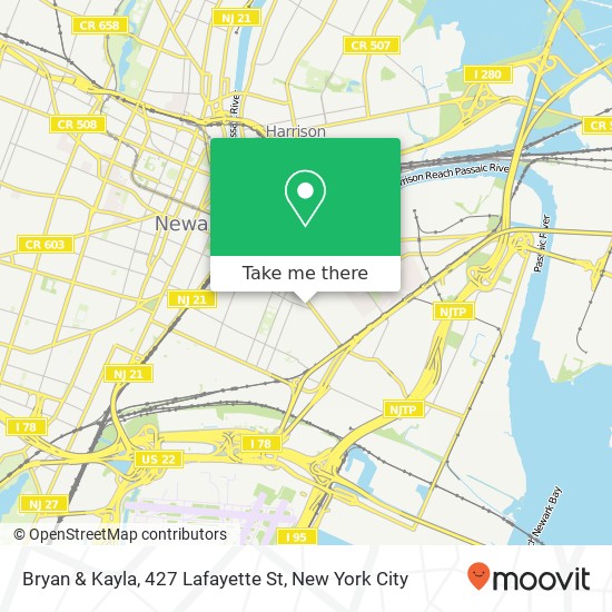 Bryan & Kayla, 427 Lafayette St map