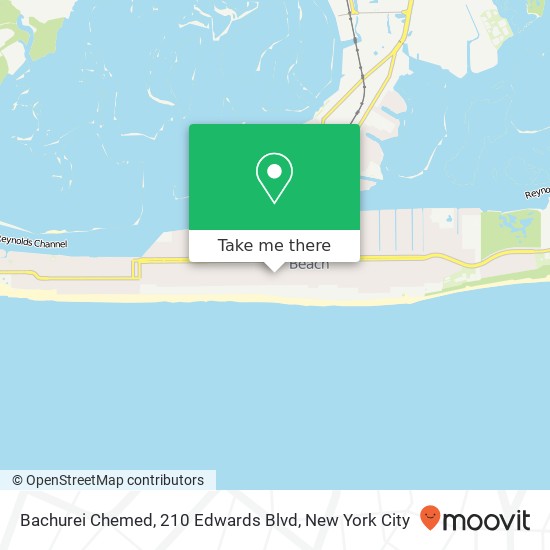 Bachurei Chemed, 210 Edwards Blvd map