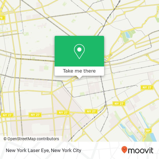 New York Laser Eye, 1585 Pitkin Ave map