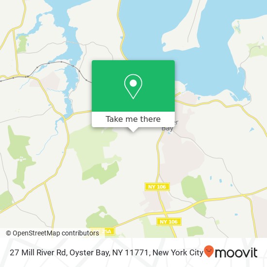 27 Mill River Rd, Oyster Bay, NY 11771 map
