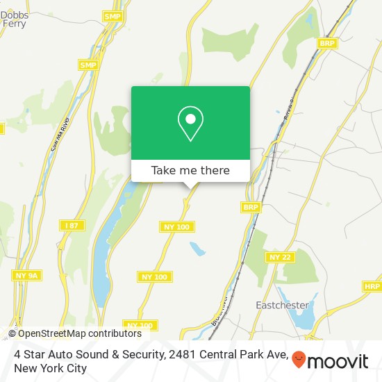 4 Star Auto Sound & Security, 2481 Central Park Ave map