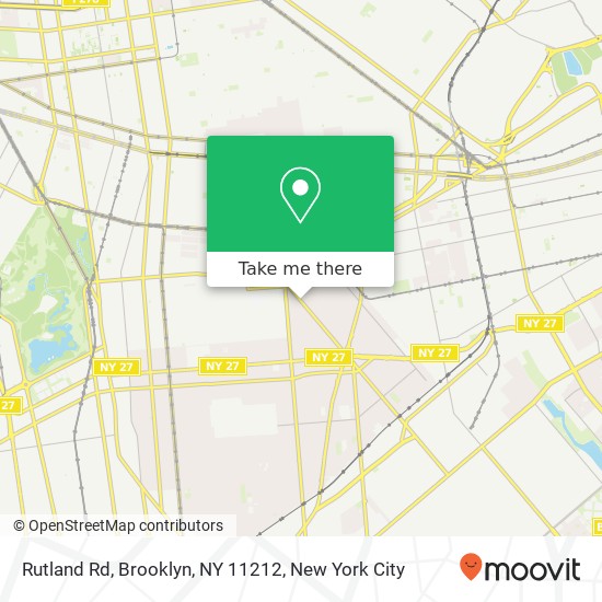 Rutland Rd, Brooklyn, NY 11212 map