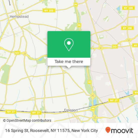 16 Spring St, Roosevelt, NY 11575 map