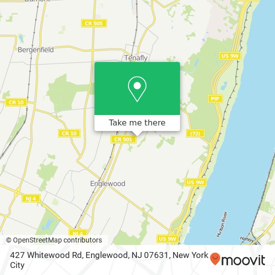 427 Whitewood Rd, Englewood, NJ 07631 map