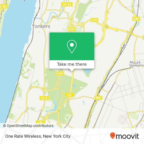 One Rate Wireless map
