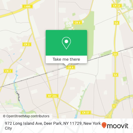 972 Long Island Ave, Deer Park, NY 11729 map