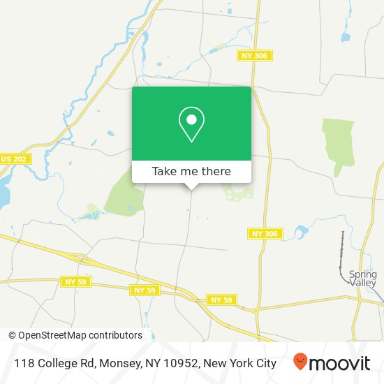 118 College Rd, Monsey, NY 10952 map