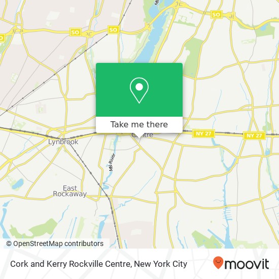 Mapa de Cork and Kerry Rockville Centre