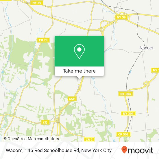Mapa de Wacom, 146 Red Schoolhouse Rd