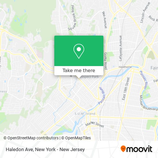 Mapa de Haledon Ave