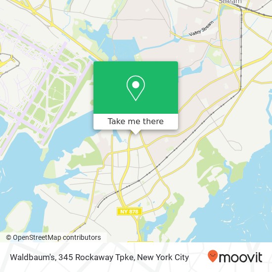 Mapa de Waldbaum's, 345 Rockaway Tpke