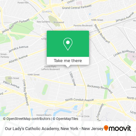 Mapa de Our Lady's Catholic Academy