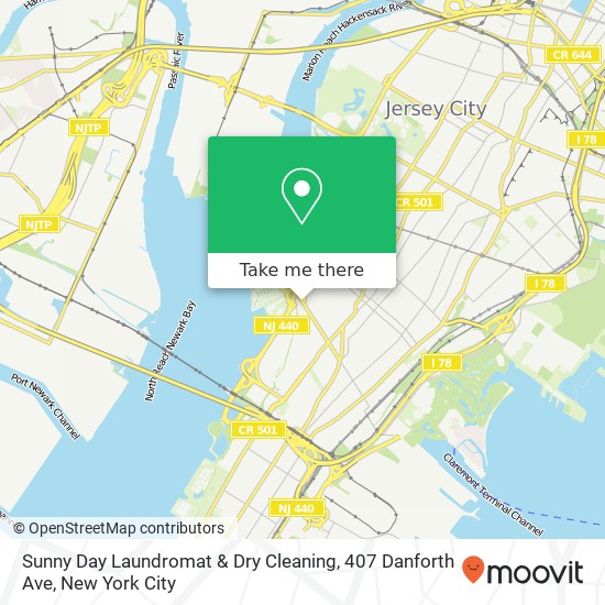 Sunny Day Laundromat & Dry Cleaning, 407 Danforth Ave map