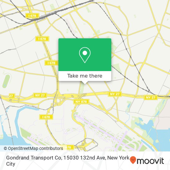 Mapa de Gondrand Transport Co, 15030 132nd Ave