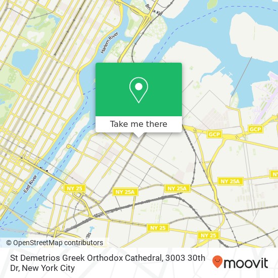 Mapa de St Demetrios Greek Orthodox Cathedral, 3003 30th Dr