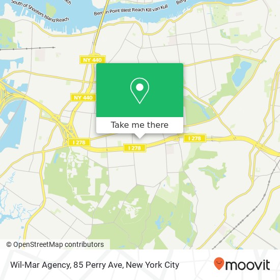 Mapa de Wil-Mar Agency, 85 Perry Ave