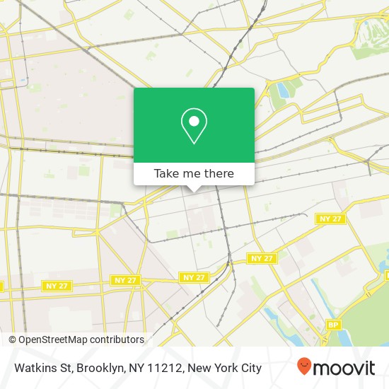 Watkins St, Brooklyn, NY 11212 map