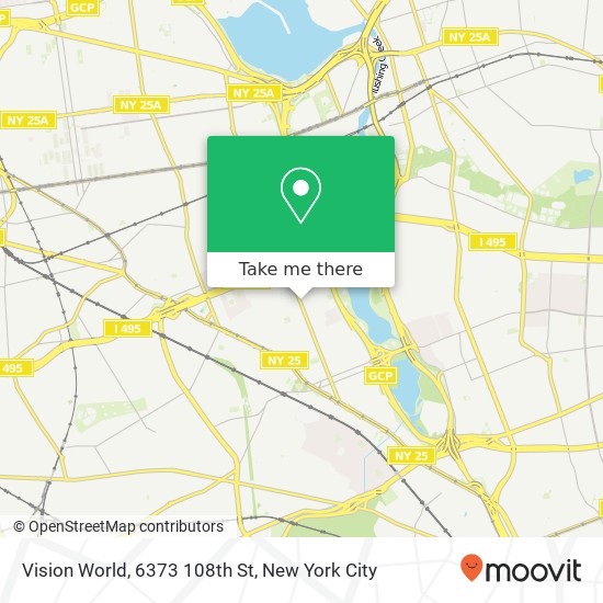 Mapa de Vision World, 6373 108th St