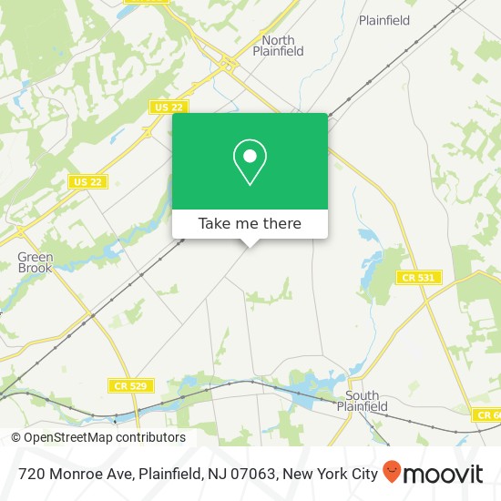 720 Monroe Ave, Plainfield, NJ 07063 map
