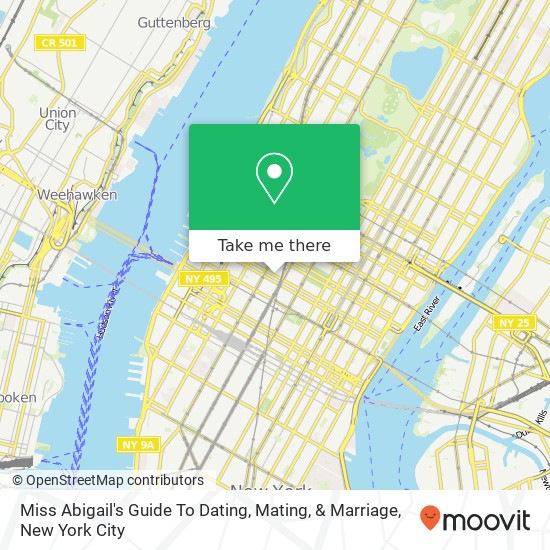 Miss Abigail's Guide To Dating, Mating, & Marriage map
