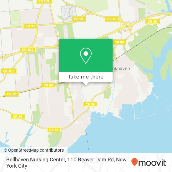 Bellhaven Nursing Center, 110 Beaver Dam Rd map