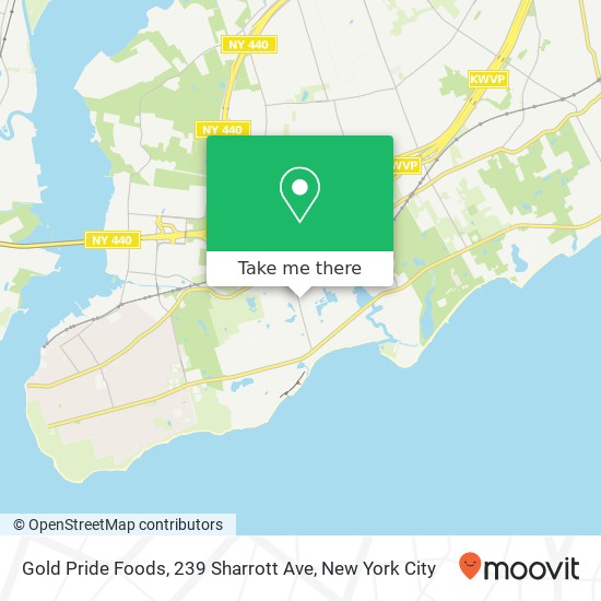 Mapa de Gold Pride Foods, 239 Sharrott Ave