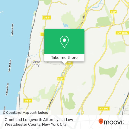 Grant and Longworth Attorneys at Law - Westchester County, 377 Ashford Ave map