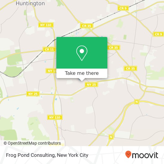 Frog Pond Consulting map