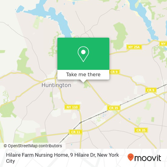 Mapa de Hilaire Farm Nursing Home, 9 Hilaire Dr
