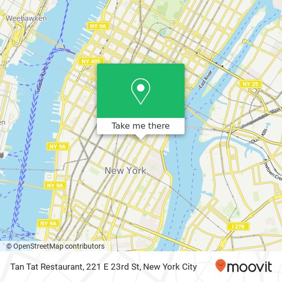 Tan Tat Restaurant, 221 E 23rd St map