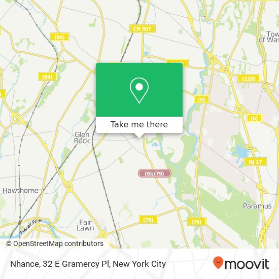 Nhance, 32 E Gramercy Pl map