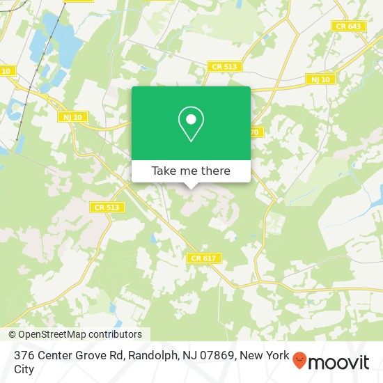 376 Center Grove Rd, Randolph, NJ 07869 map
