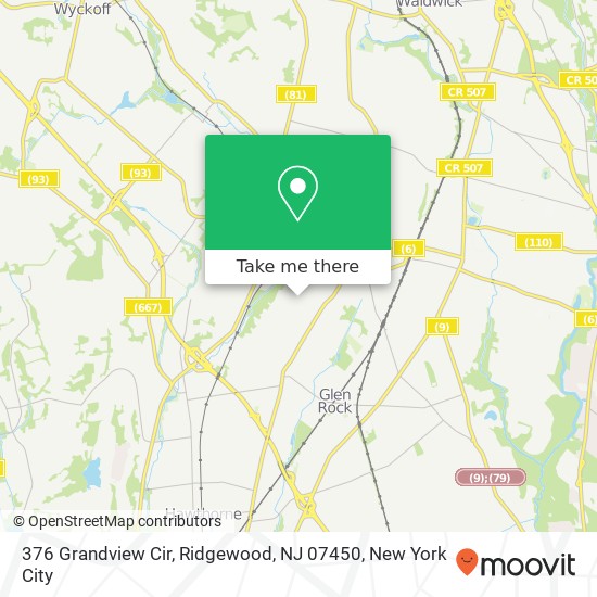 376 Grandview Cir, Ridgewood, NJ 07450 map