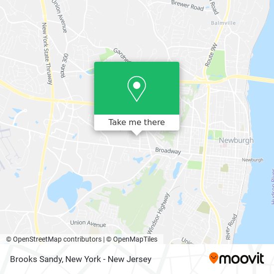 Mapa de Brooks Sandy