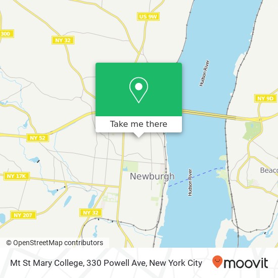 Mapa de Mt St Mary College, 330 Powell Ave