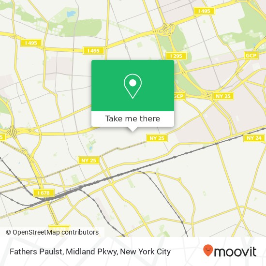 Mapa de Fathers Paulst, Midland Pkwy