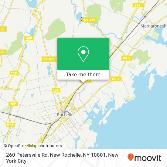 260 Petersville Rd, New Rochelle, NY 10801 map