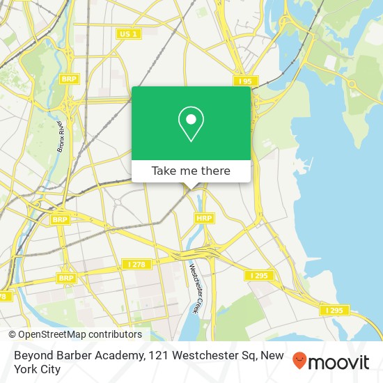 Beyond Barber Academy, 121 Westchester Sq map