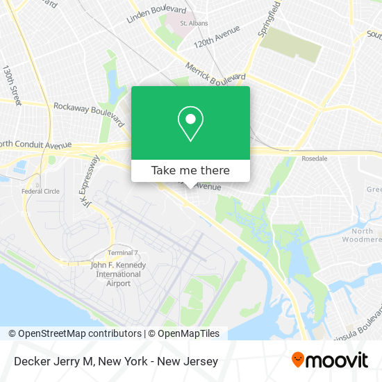 Mapa de Decker Jerry M