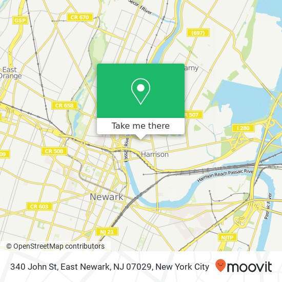 340 John St, East Newark, NJ 07029 map