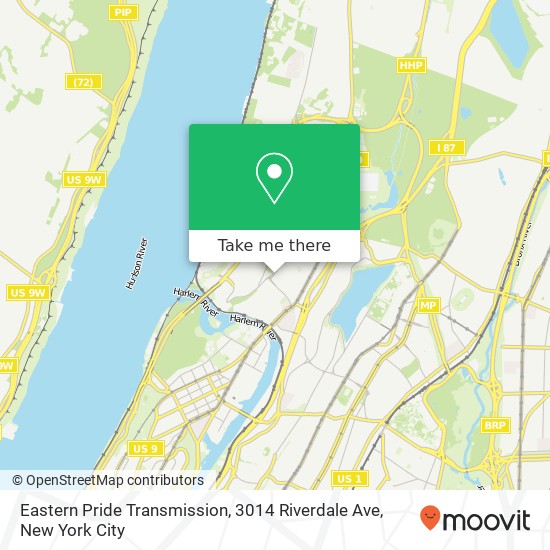 Eastern Pride Transmission, 3014 Riverdale Ave map