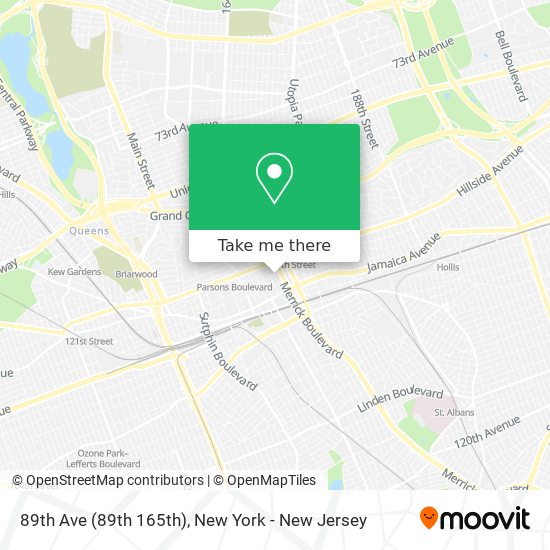 Mapa de 89th Ave (89th 165th)