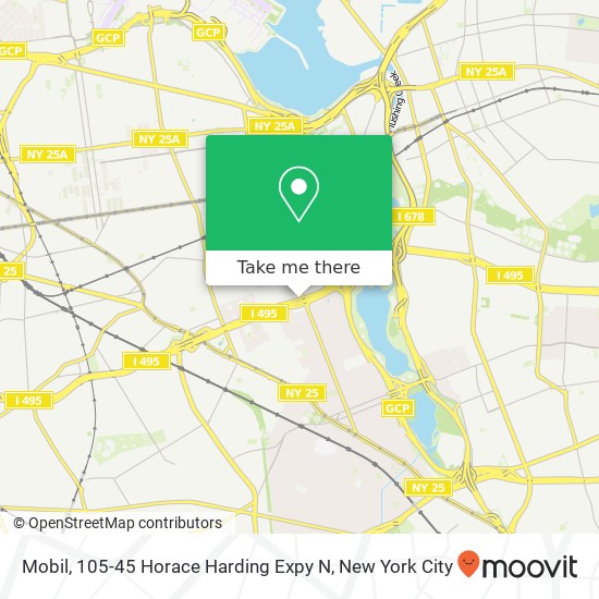 Mapa de Mobil, 105-45 Horace Harding Expy N