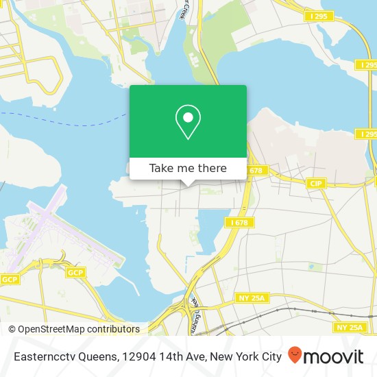 Mapa de Easterncctv Queens, 12904 14th Ave